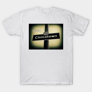 Chinatown, Los Angeles, California by Mistah Wilson T-Shirt